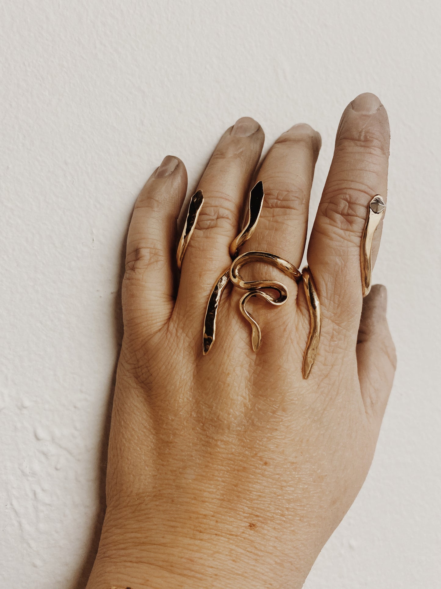 Golden Serpent Ring