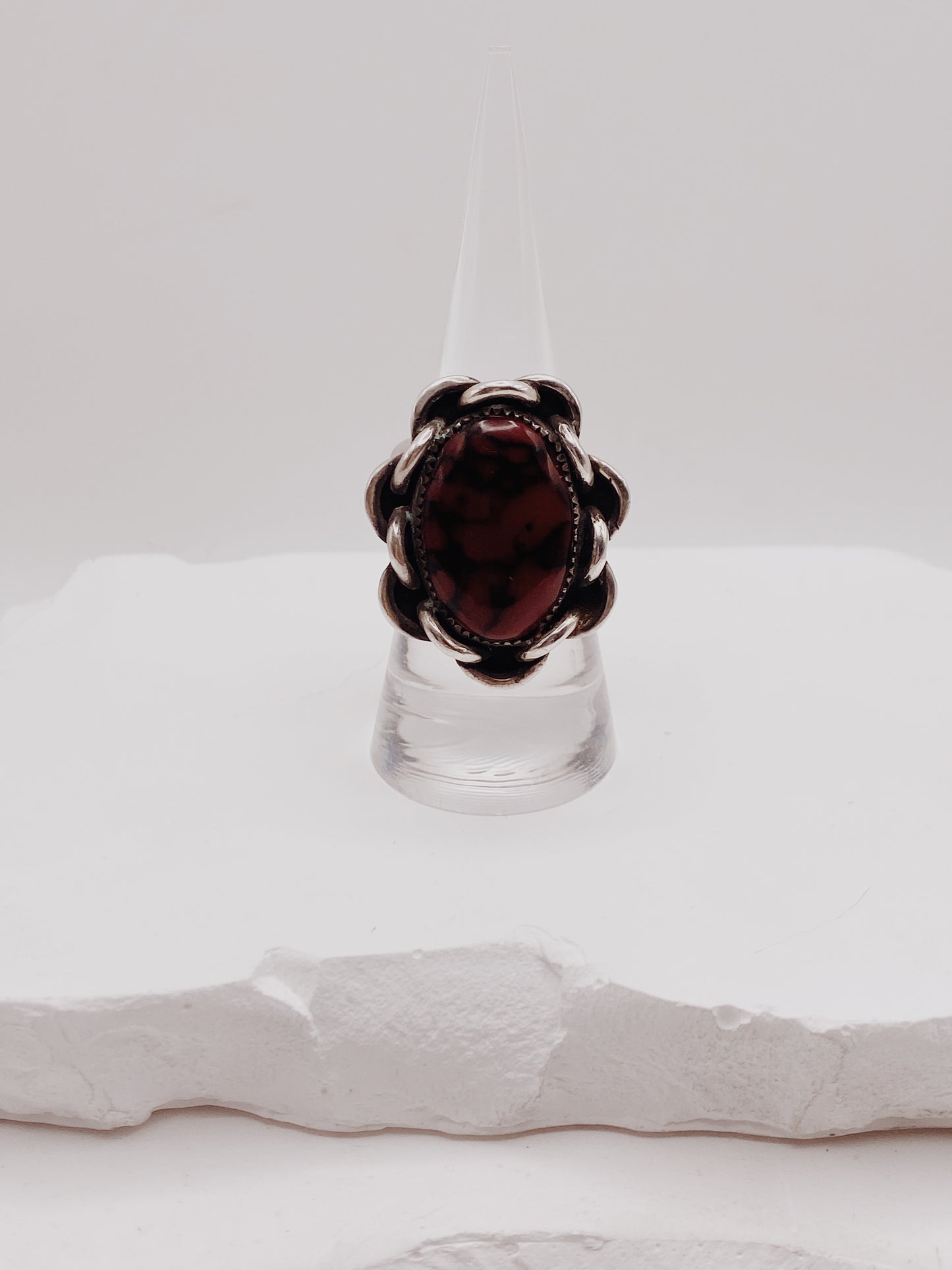 Blood Jasper Solitaire