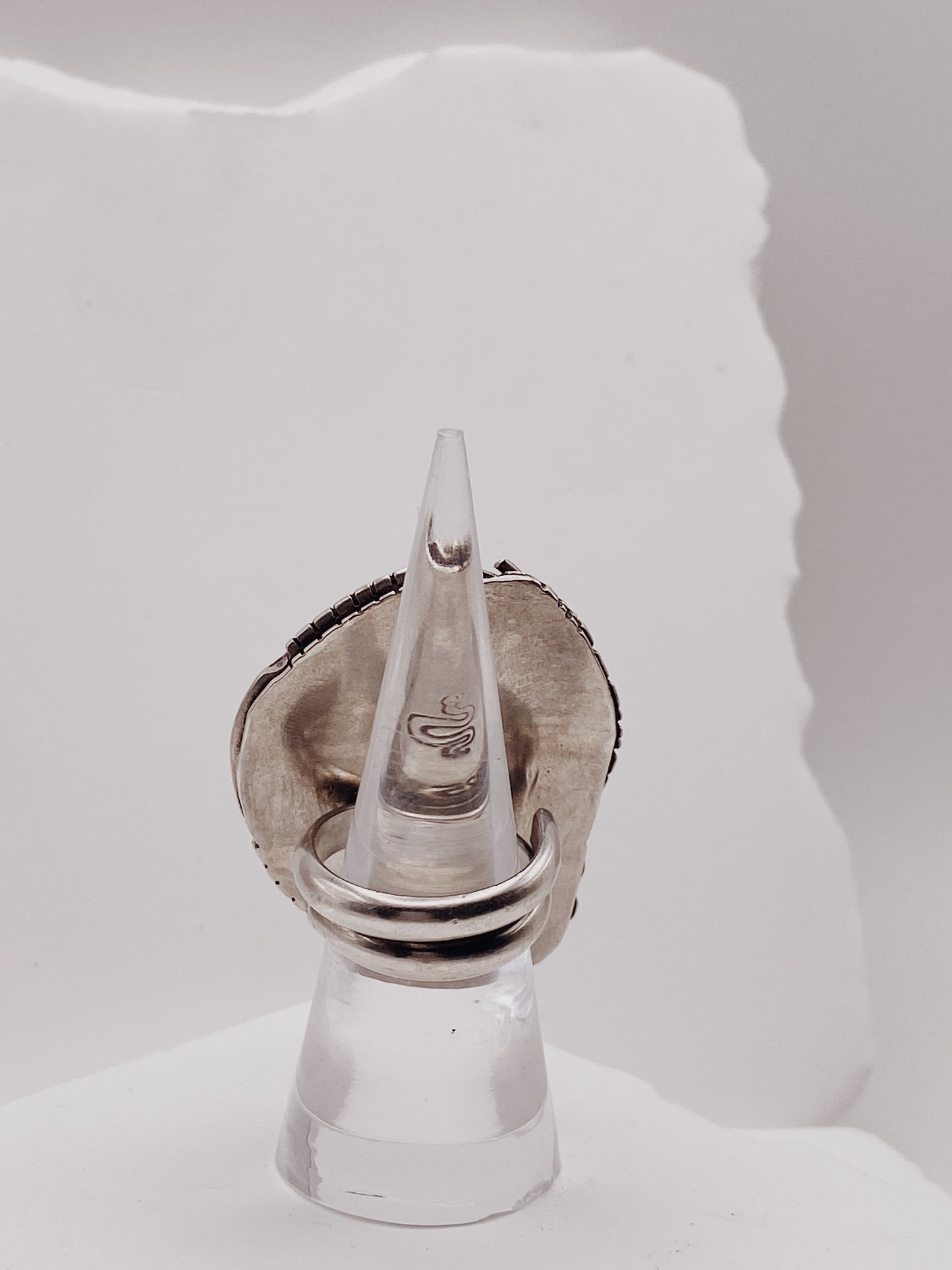 Number 8 Feather Ring