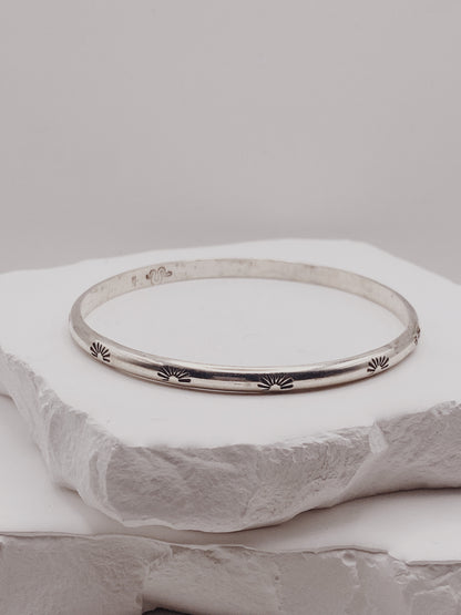 Hand Stamped Bangles