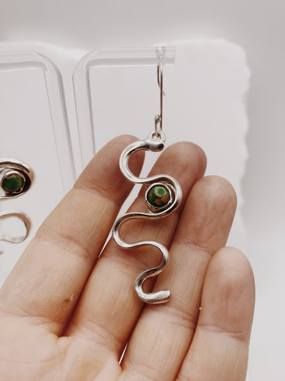 Sonoran Serpent Earrings